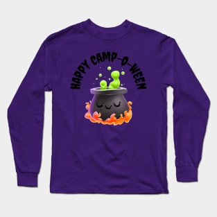 Happy Camp-O-Ween Camping Halloween Long Sleeve T-Shirt